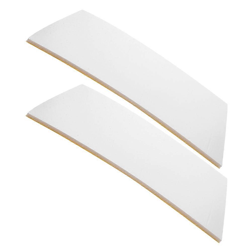White Foam Board Craft Sheets for Model Making with Adhesive 2Pcs
