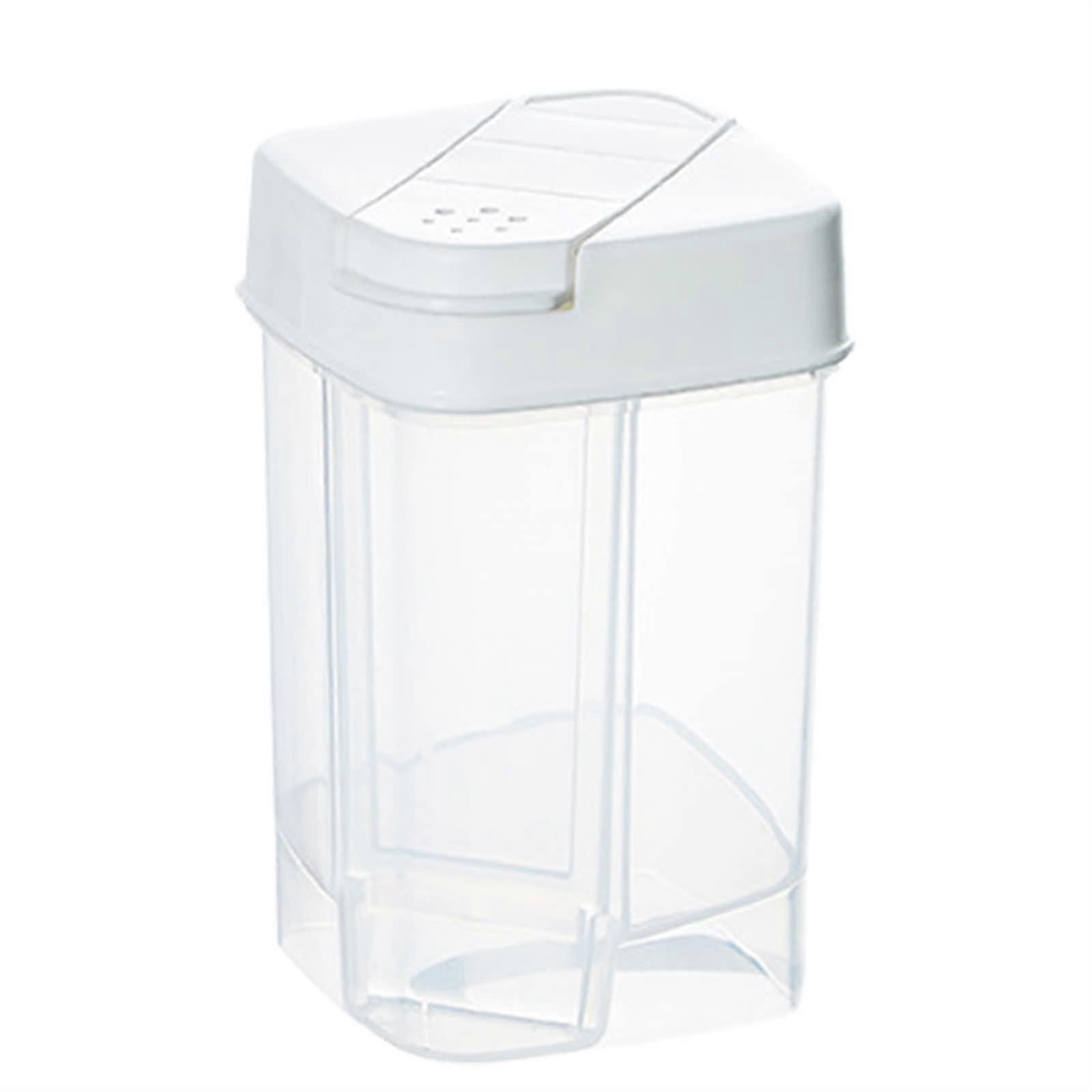 Sugar Bowl and Spice Jar Set with Lids, Clear Microwave Safe Containers for Kitchen Storage