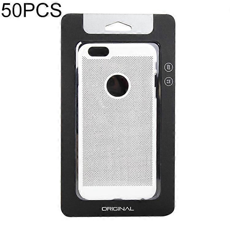 [New] 50 PCS High Quality Cellphone Case Kraft Paper Package Box for iPhone Available Size: 164mm x 89mm x 7mm