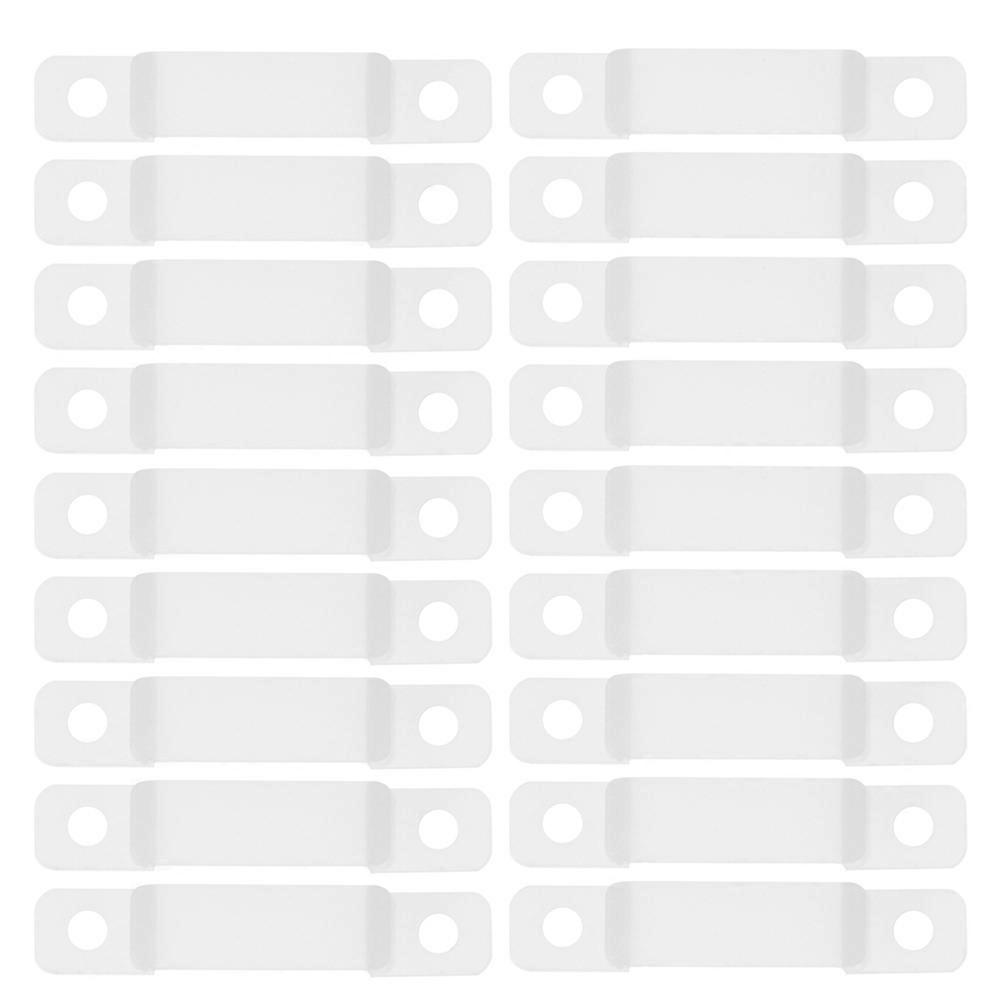 LED Light Strip Holder for 100Pcs Transparent Silicone Fixing Clips