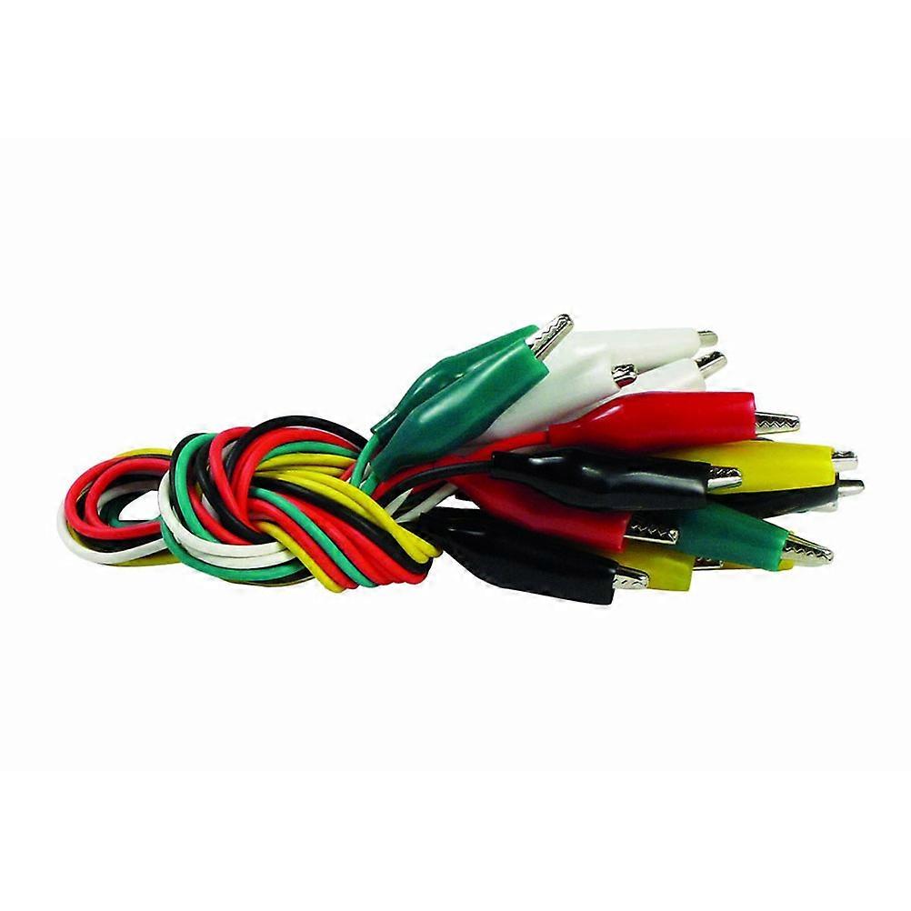 Clips Wire Cable Double-Ended for Assemble Circuit 40Pcs Multi