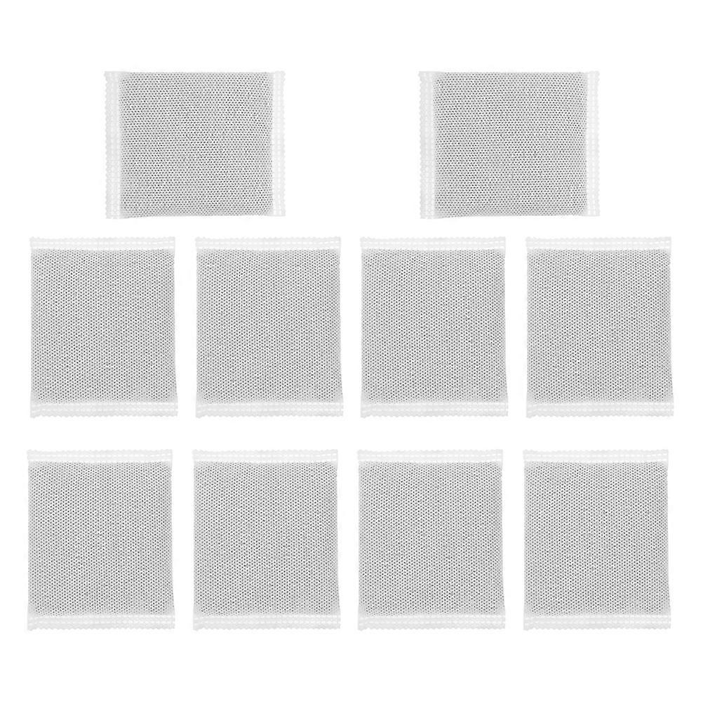10Pcs Activated Charcoal Filters for Cat Litter Box Odors Absorbing Use