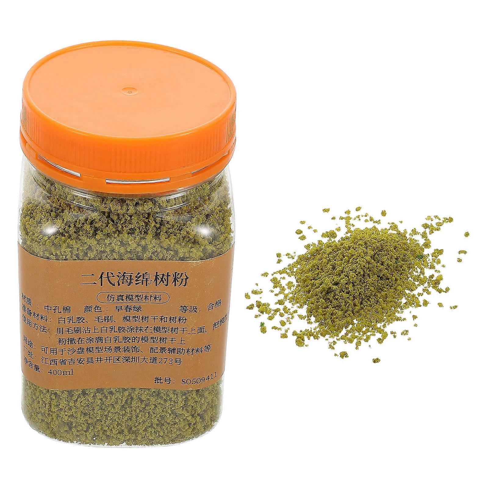 DIY Miniature Tree Powder Sponge Tree Powder for Craft Scenes 3Pcs