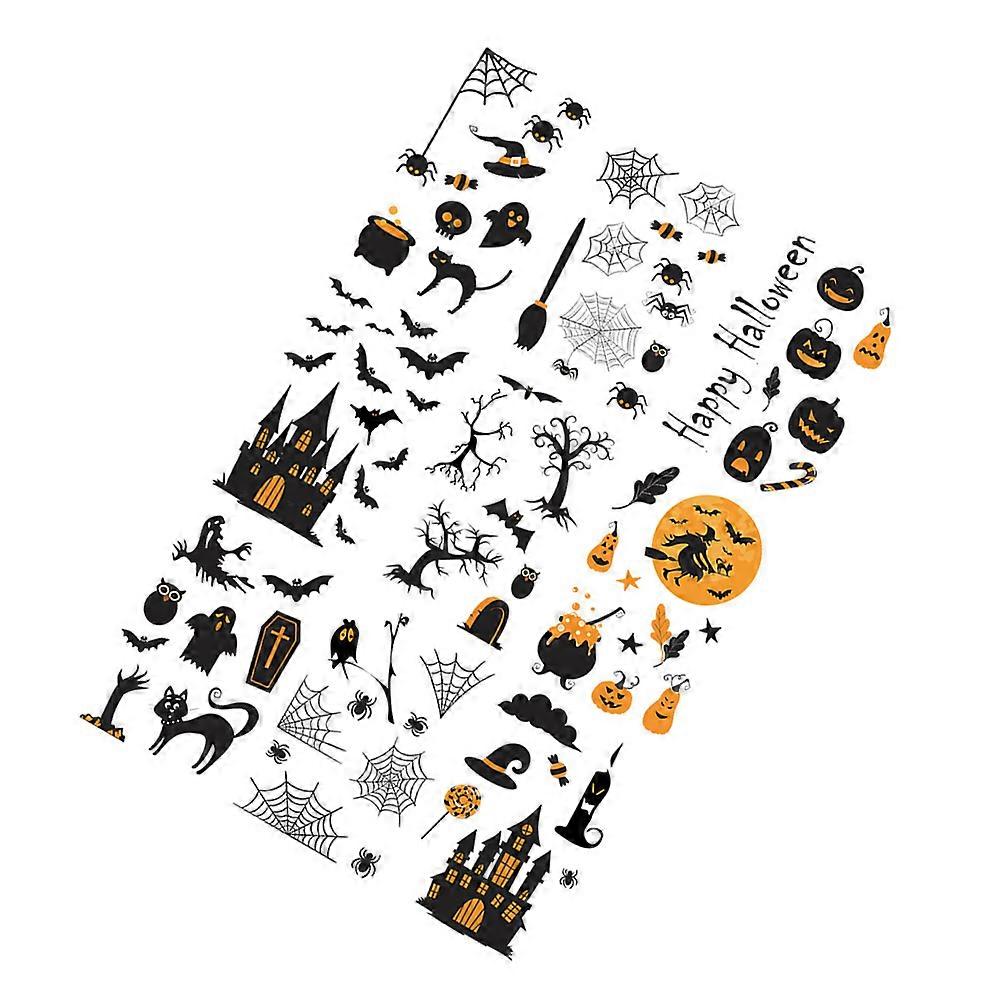 Halloween Stickers 45 Sheets for Scrapbooking with Assorted Pattern Designs