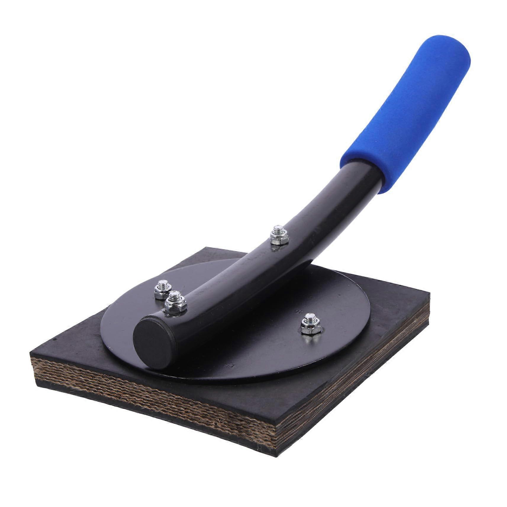Weighted Rubber Flooring Tapping Block with Ergonomic NonSlip Handle for Laminate and Tile Installation