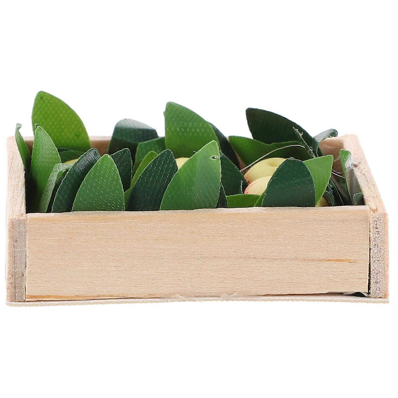 Fruit Model Dollhouse Decor Items for 1Set Plastic Kitchen Display