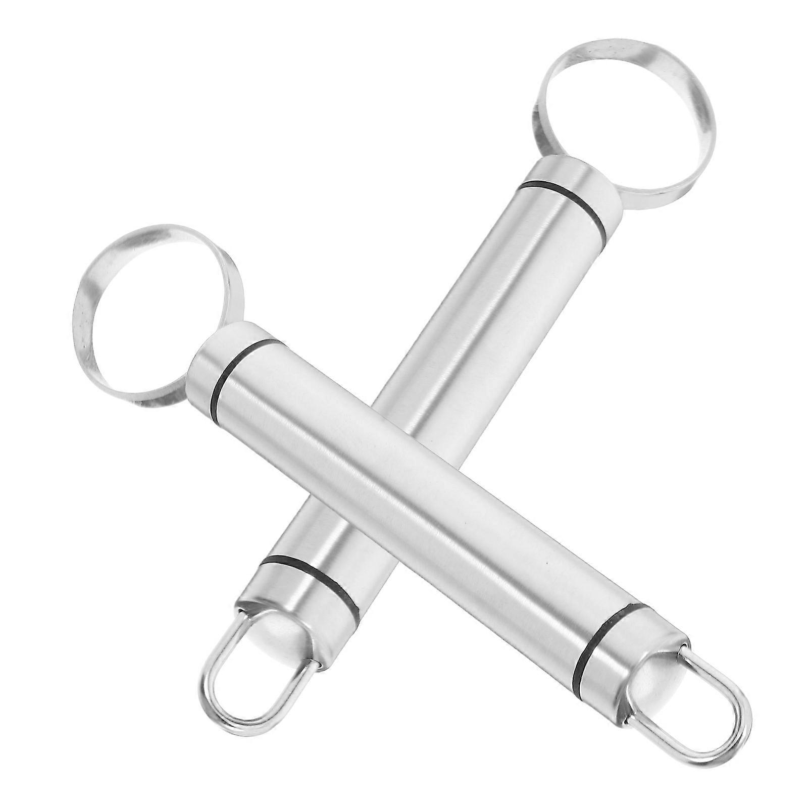 2pcs Ergonomic Peach Corer Fruit Core Remover Tools for Kitchen Compact Lightweight Design for Easy Use