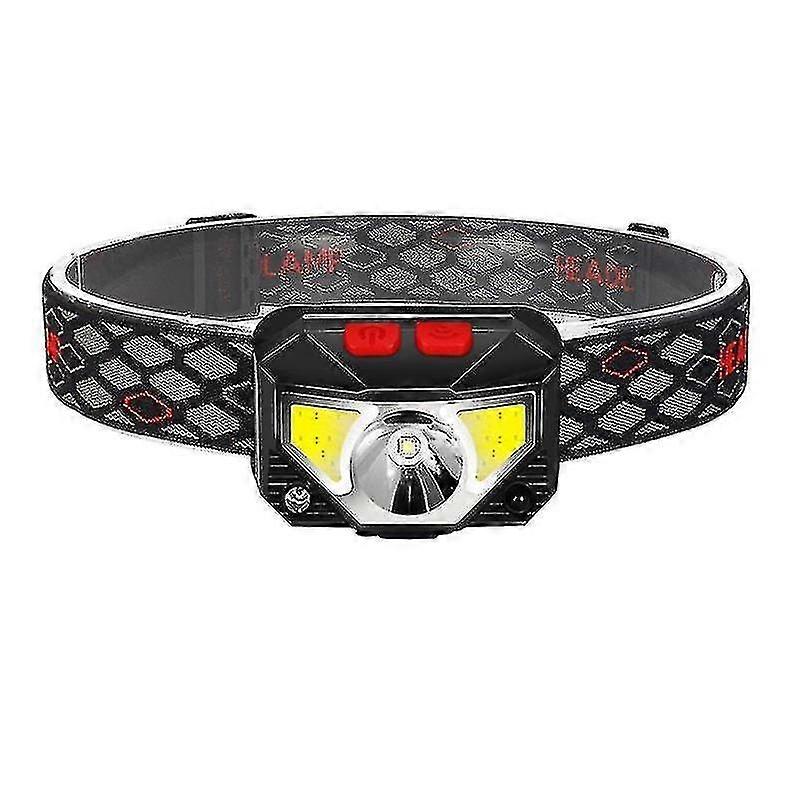 2026 Rechargeable LED Sensor Headlight Waterproof Headlamp 6 Light Modes Sensor Work Light Flashlight for