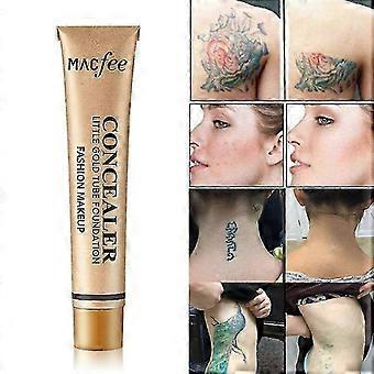 31 g Tattoo-Concealer zum Abdecken von Tattoos, Narben und Muttermalen, wasserfest, neu, Größe 25-26