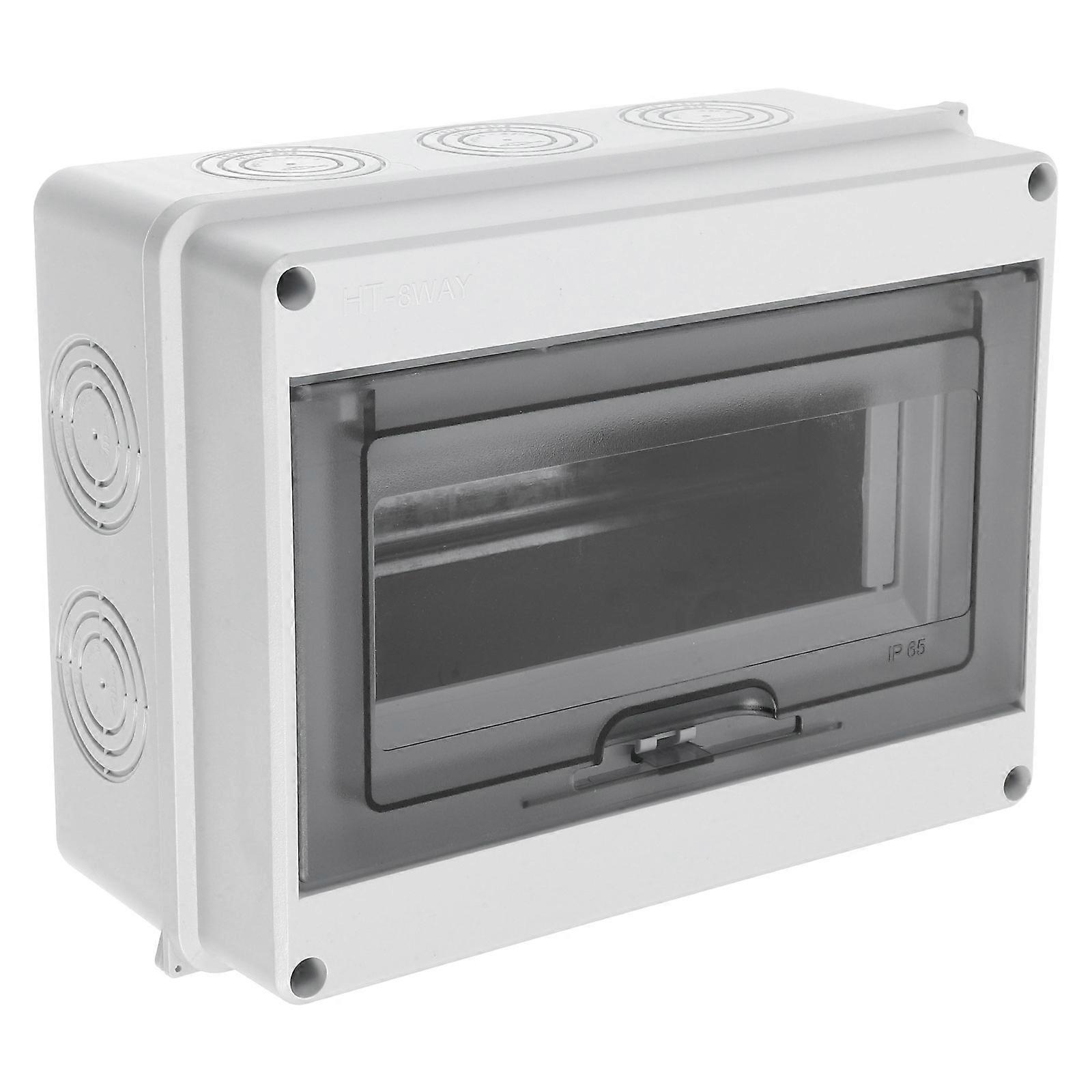 Circuit Breaker Box for Distribution Weatherproof ABS Construction