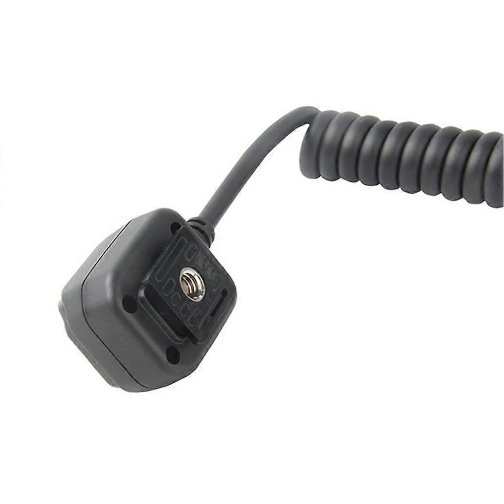 2Pcs OC-E3 Off Camera Flash Camera Extension Cord Flash Sync Focus Cable Cord Remote Focus Cable for Flashlight Canon