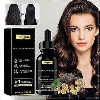 Siero per la crescita dei capelli per uomini e donne infuso con biotina, trattamento anticaduta della niacinamide per capelli più forti e più lunghi