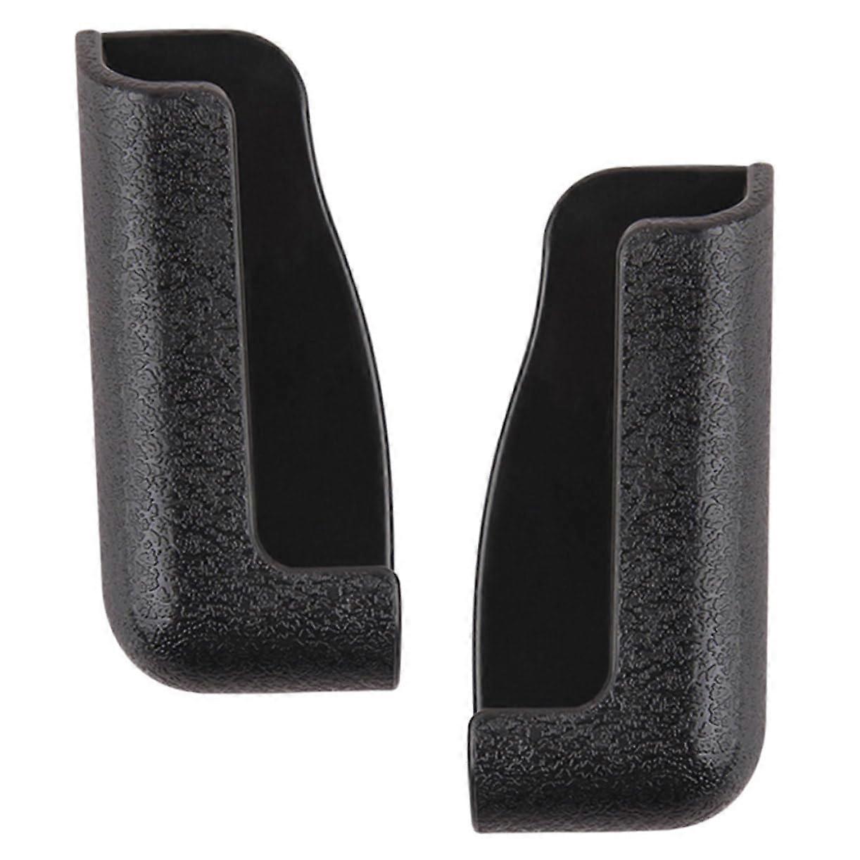 2Pcs Car Phone Holder Self Adhesive Dashboard Mount with Secure Grip and Adjustable Viewing Angle