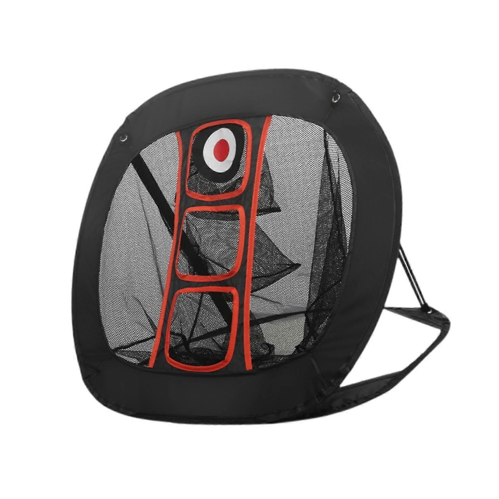Golf Chipping Net Foldable Practice Target with Three Zones for Indoor Outdoor Backyard Use