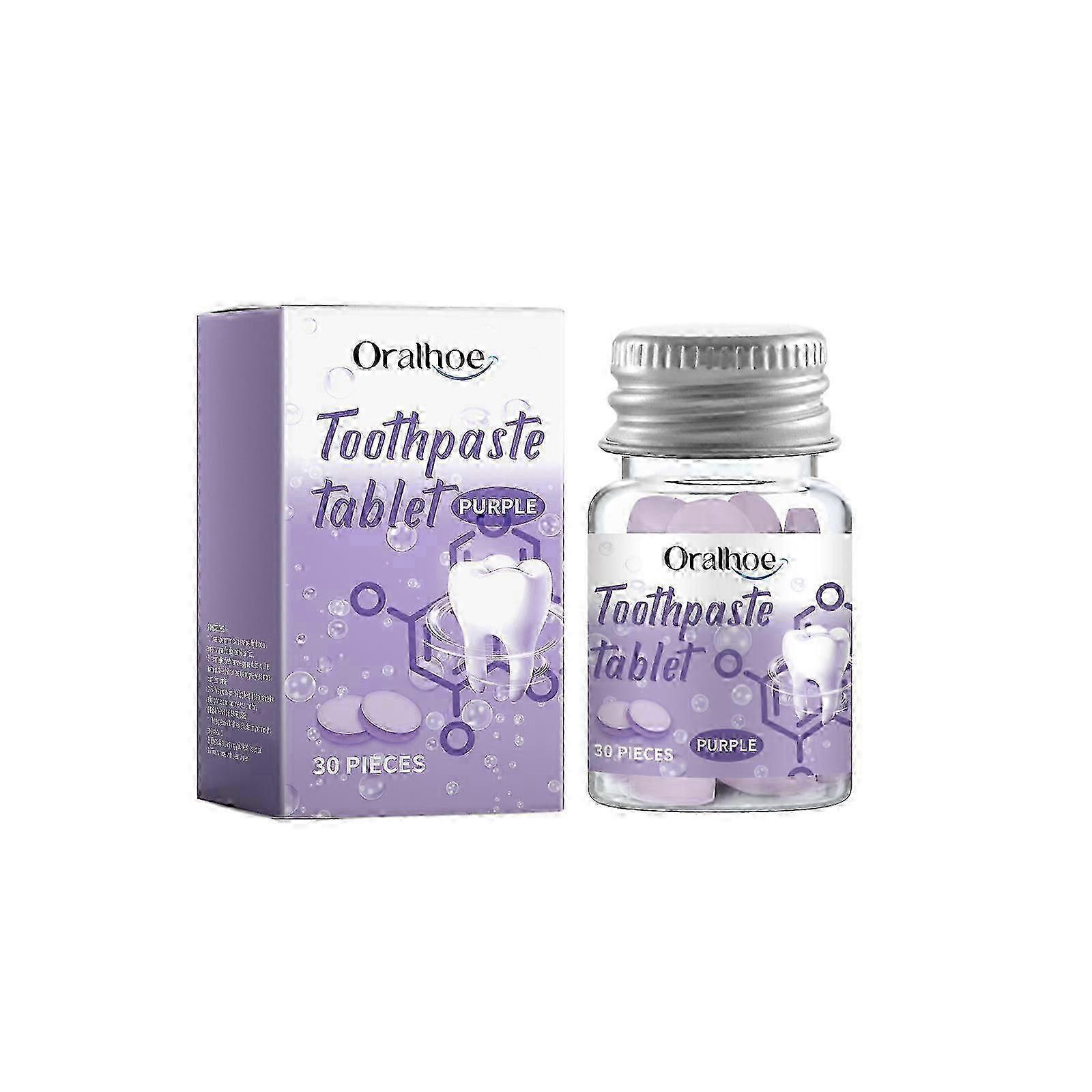 Deep Clean Toothpaste Tablets, protects enamel