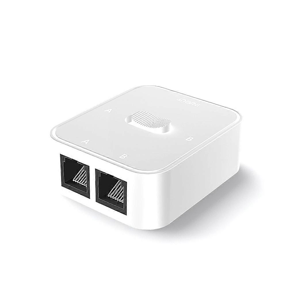 2 Port RJ45 LAN CAT6 Switch Selector