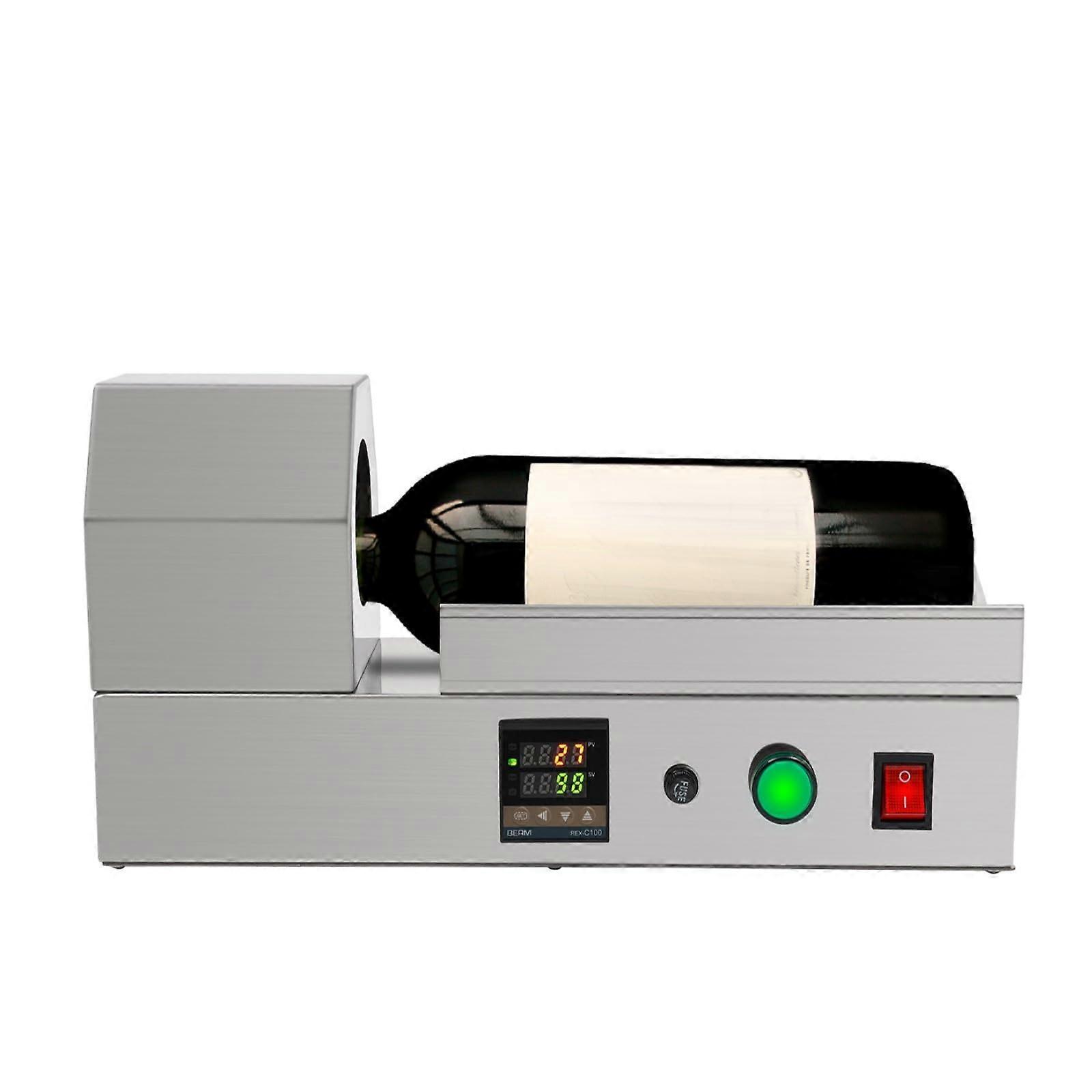 Wine Bottle Heat Shrink Machine 110V with Adjustable Temperature Control for PVC Caps 70mm