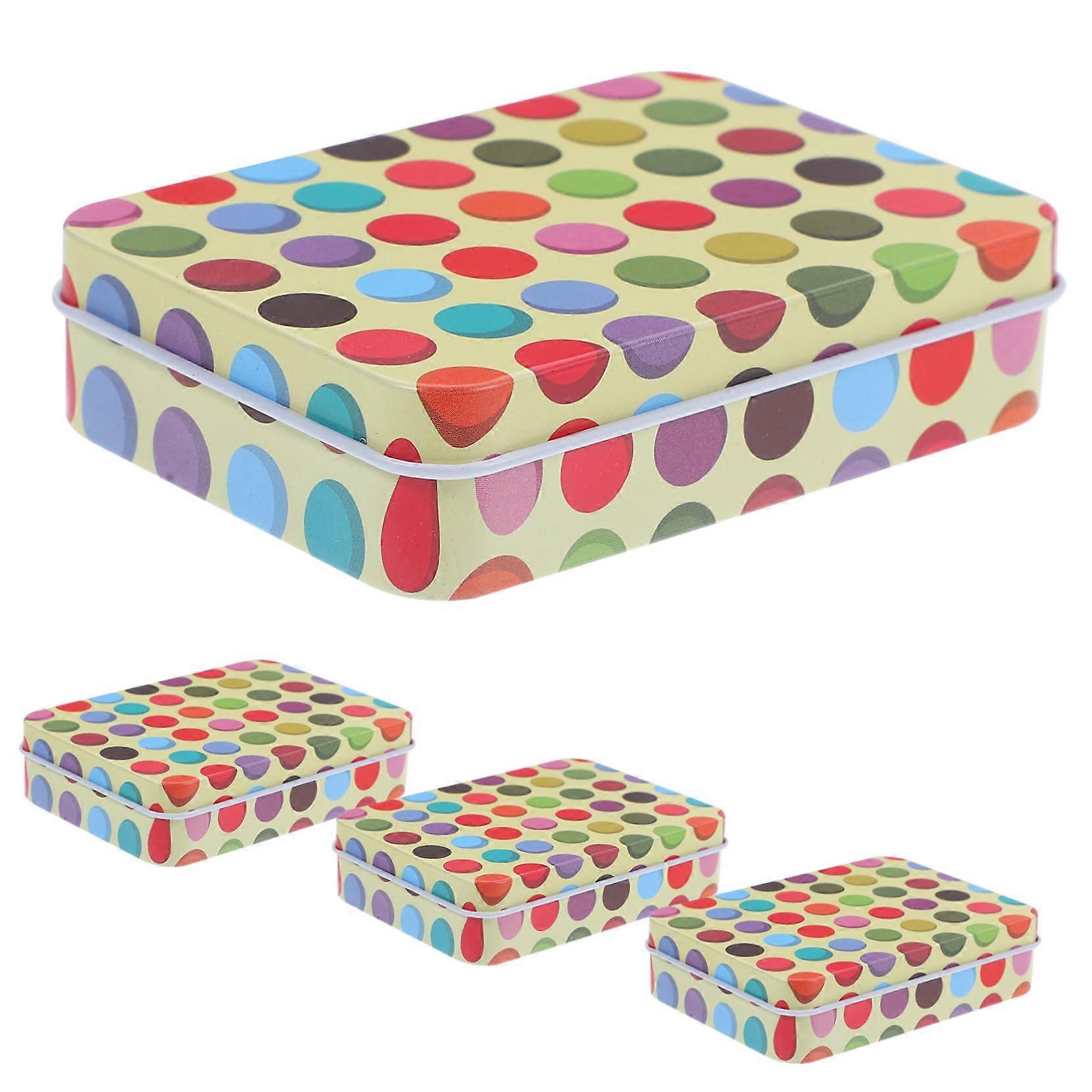 Playing Card Storage Box Set, Durable Tinplate, Compact MultiPurpose Organizer for Cards and Accessories