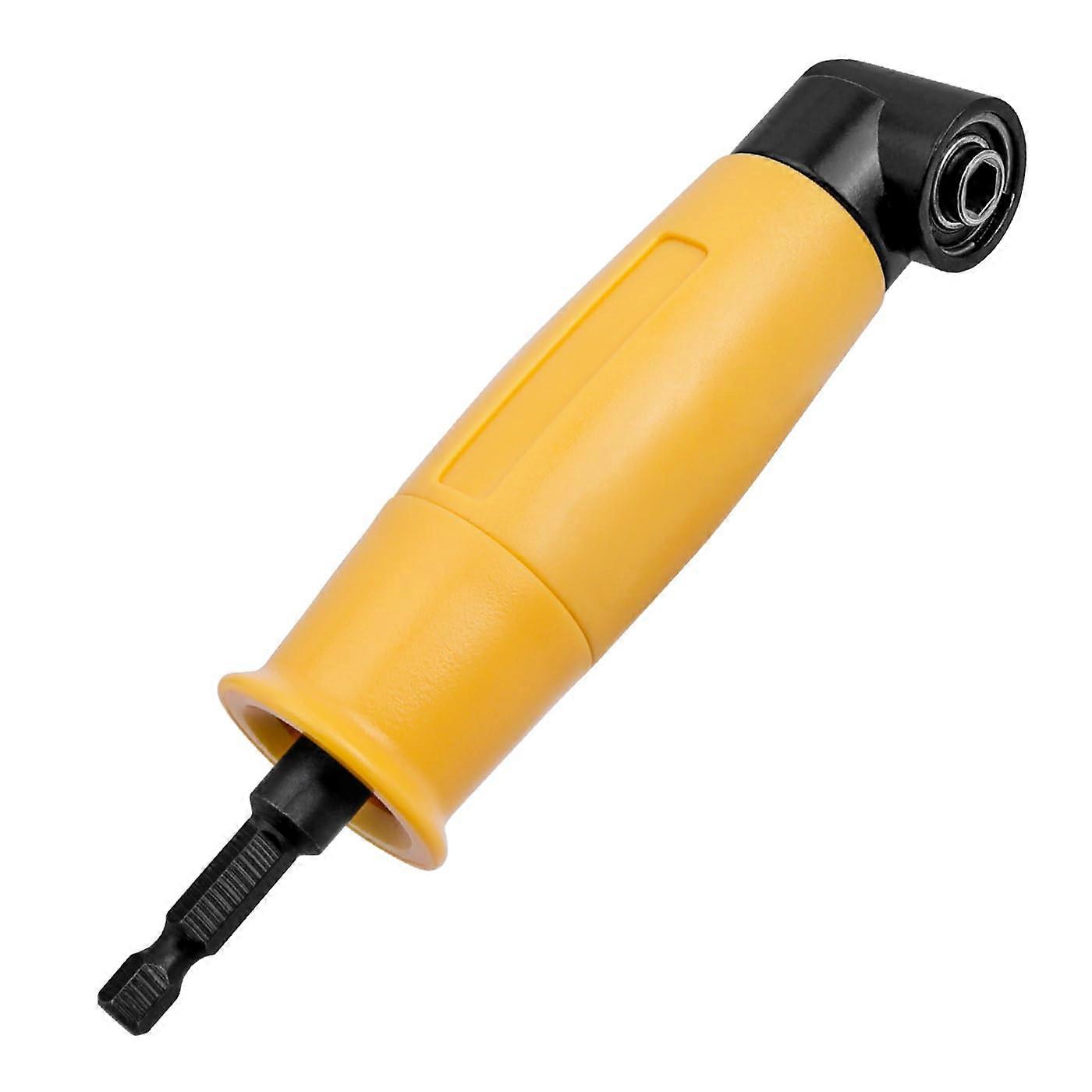 Right Angle Drill Attachment 90 Degree Adapter 1/4 Inch Hex Shank with Magnetic Bit Holder