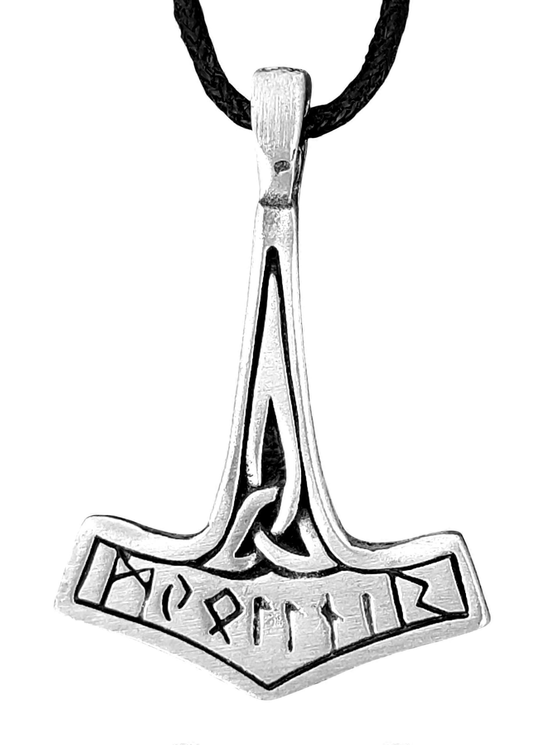 Pendentif 19 Marteau de Thor - Étain