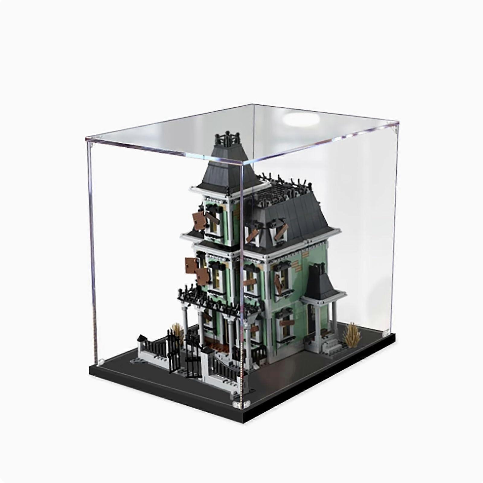 Acrylic Display Case for  10228 Model, Dustproof Clear Showcase with Stable Notch Design 2MM