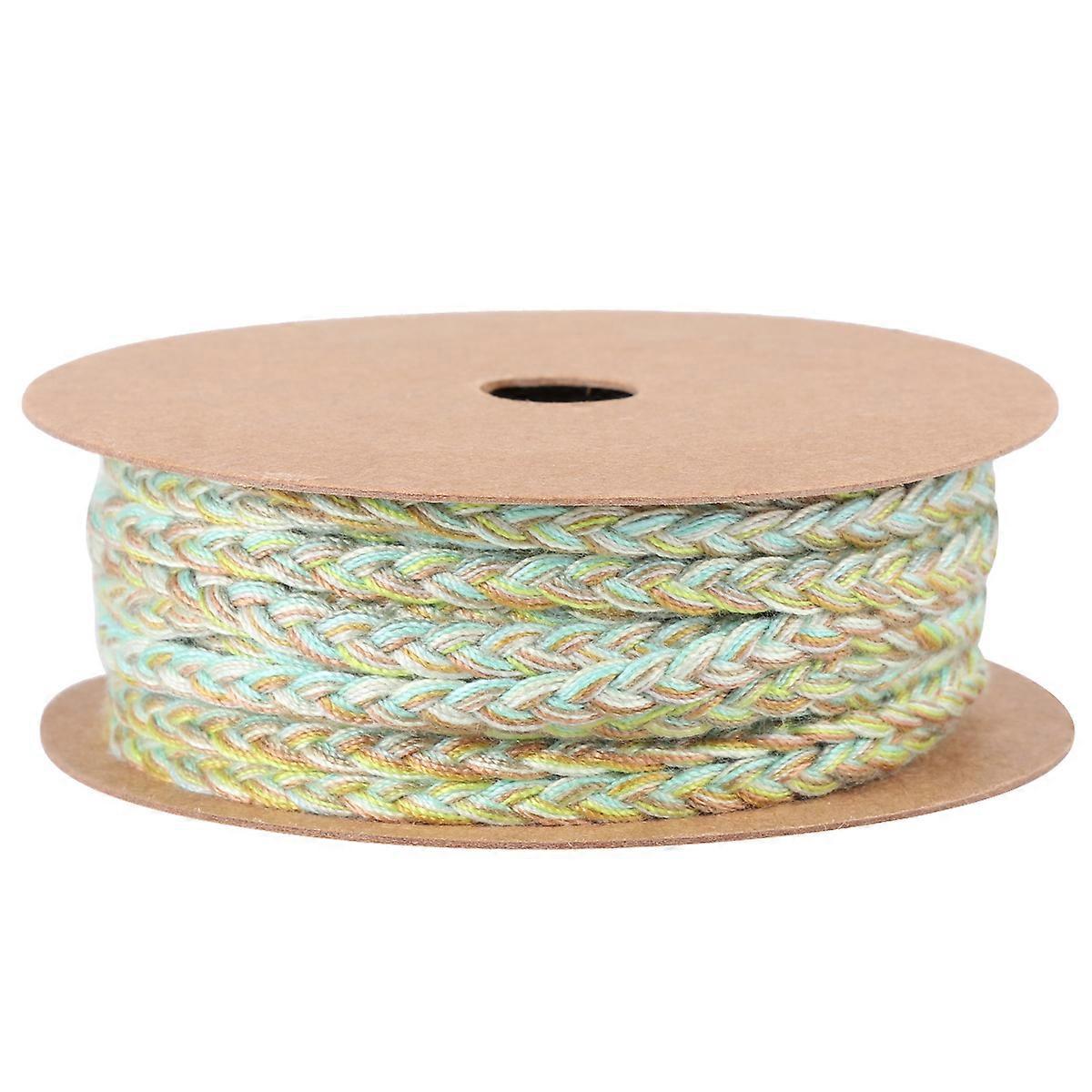 Braided Cotton Rope for DIY Use Multi-Functional Doll Braid Rope 1 Roll