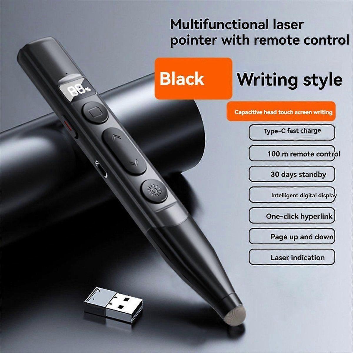 Rechargeable Wireless Presenter Stylus Screen Touch PPT Pointer Pen