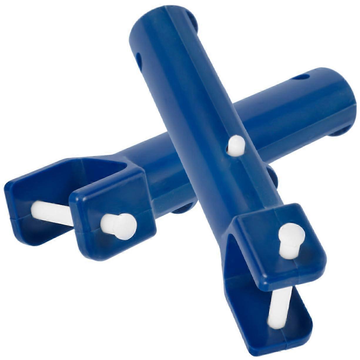 2Pcs Pool Vacuum Handle Replacement with Ergonomic Comfort Grip, Universal Pole Compatible, Durable Build