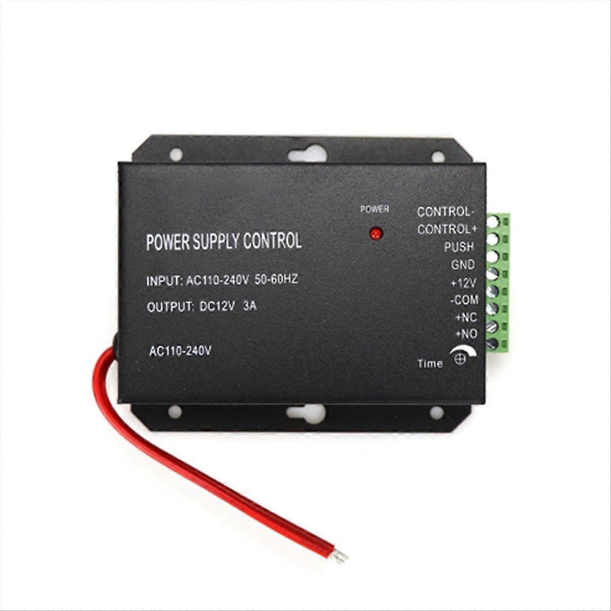 Access Control Power Supply, Black, 3A