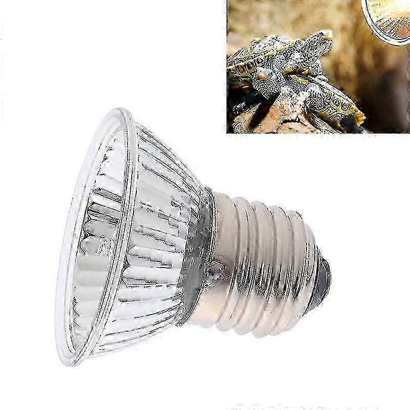 Sürüngenler için UV Lamba Ampulü 25/50/75W UVA+UVB 3.0 Kaplumbağa, Kara Kaplumbağası ve Kertenkele için Isıtma Lambası