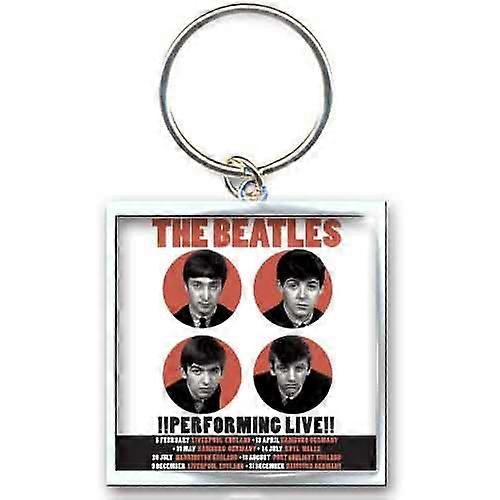 The Beatles Keyring 1962 Performing Live Keychain