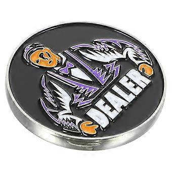 Poker Accessory Durable Dealer Button with Assorted Colors