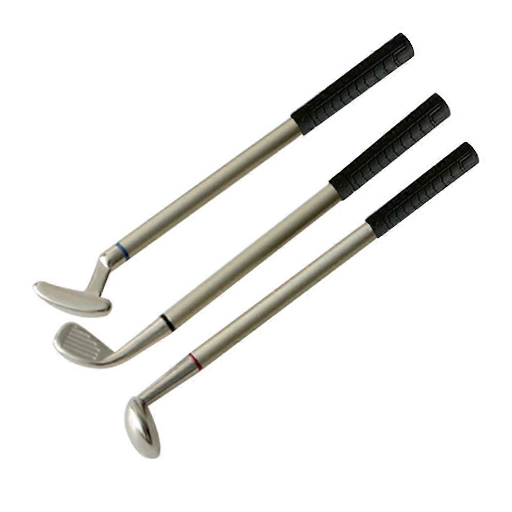 Golf Gift Pen Ballpoint Pen Function for Writing Use 3Pcs Assorted