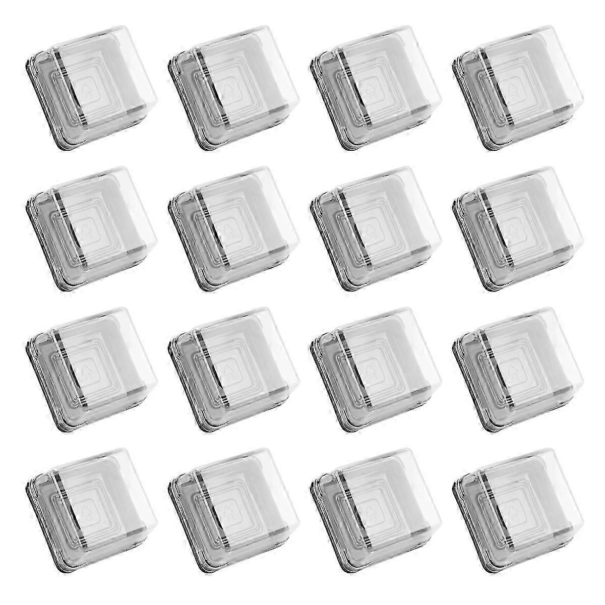 Food Packaging Boxes Plastic Cake Box for Packaging Use 100Pcs