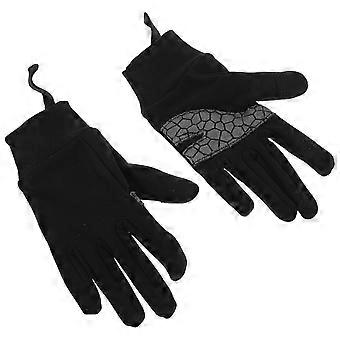 Gants de cyclisme pour enfants par temps froid, lot de 2 gants de sport noirs chauds