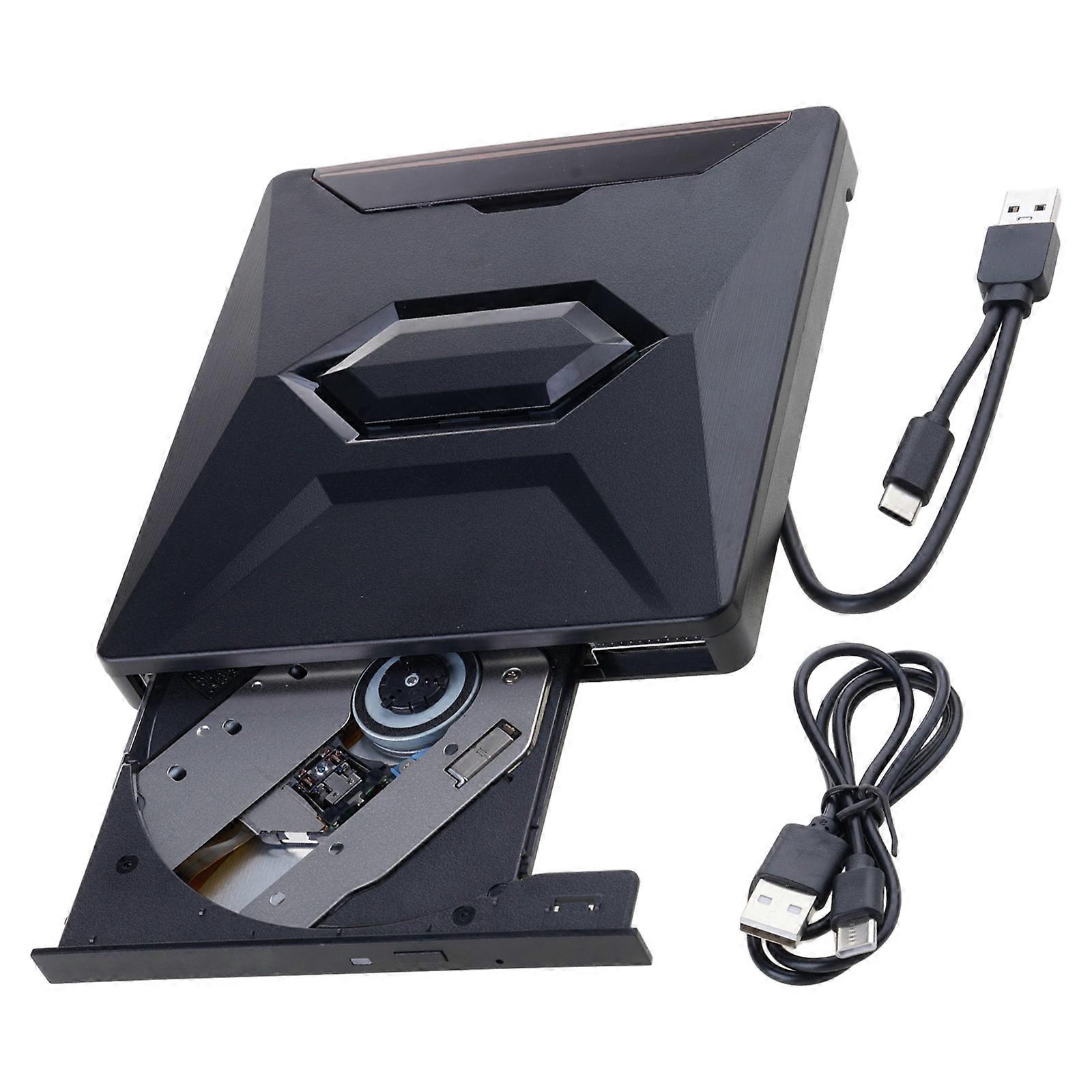 Transportable 9.5mm Thin External Visual Operate integrated DISC Stove Writer Outlet and Six thousand Computer Systems Multicolor
