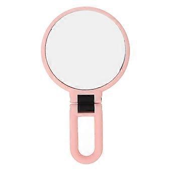 15X Magnification Double Sided Foldable Portable Handheld Makeup Mirror