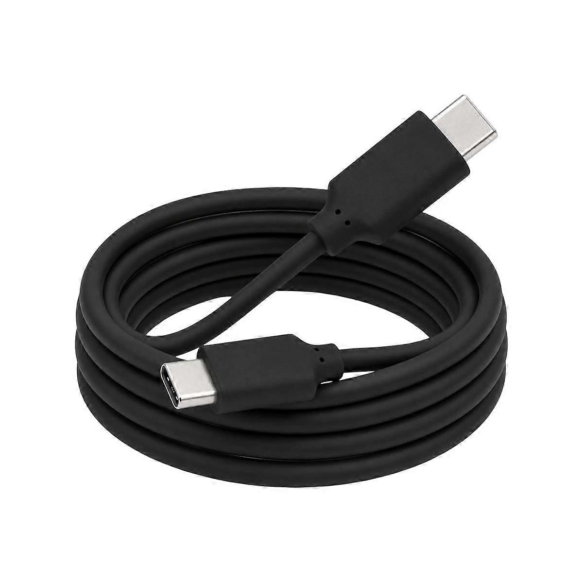 USB-C/USB-C kablosu 2m, Siyah
