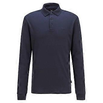 Boss Mens Pado 30 Long-Sleeved Polo Shirt