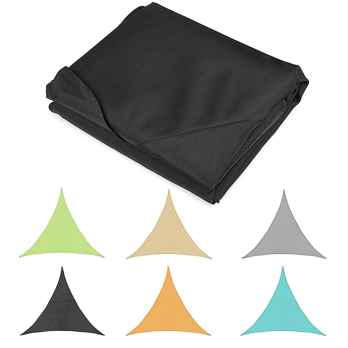 Triangle Outdoor Shade Sail Patio Suncreen Awning Garden Sun Canopy 98% Uv Block