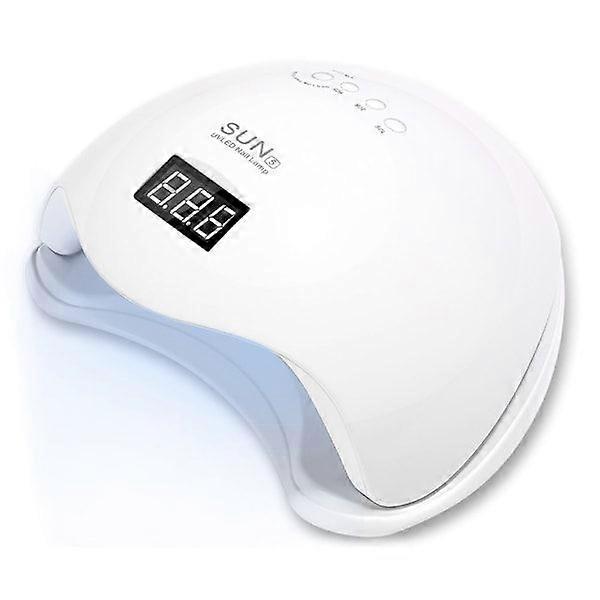 48w UV/LED Lamp with Timer Function White