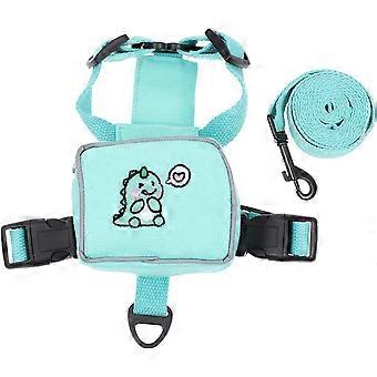 UBIUO chien mignon laisse et harnais ensemble chat lapin robe vêtements harnais de marche gilet échappement Échappement Approvisionnement pour animal de compagnie pour lapin hérisson furet pintade cochon squ