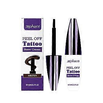Long-Lasting Brown Liquid Eyebrow Pencil | Smudge-Proof, Ultra-Fine Strokes