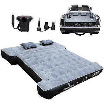Truck Bed Air Mattress for 66.5ft Full Size Trucks, LeakResistant Softflocked Surface, Electric Pump Included