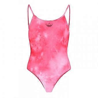 Adidas Womens/Ladies Tie Dye One Piece Swimsuit