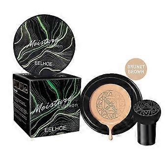 Moisture Cushion Foundation with Collagen & Hyaluronic Acid  Brightens Skin, Hides Blemishes, Boosts Elasticity, Waterproof & Long-Lasting Makeup, Eas
