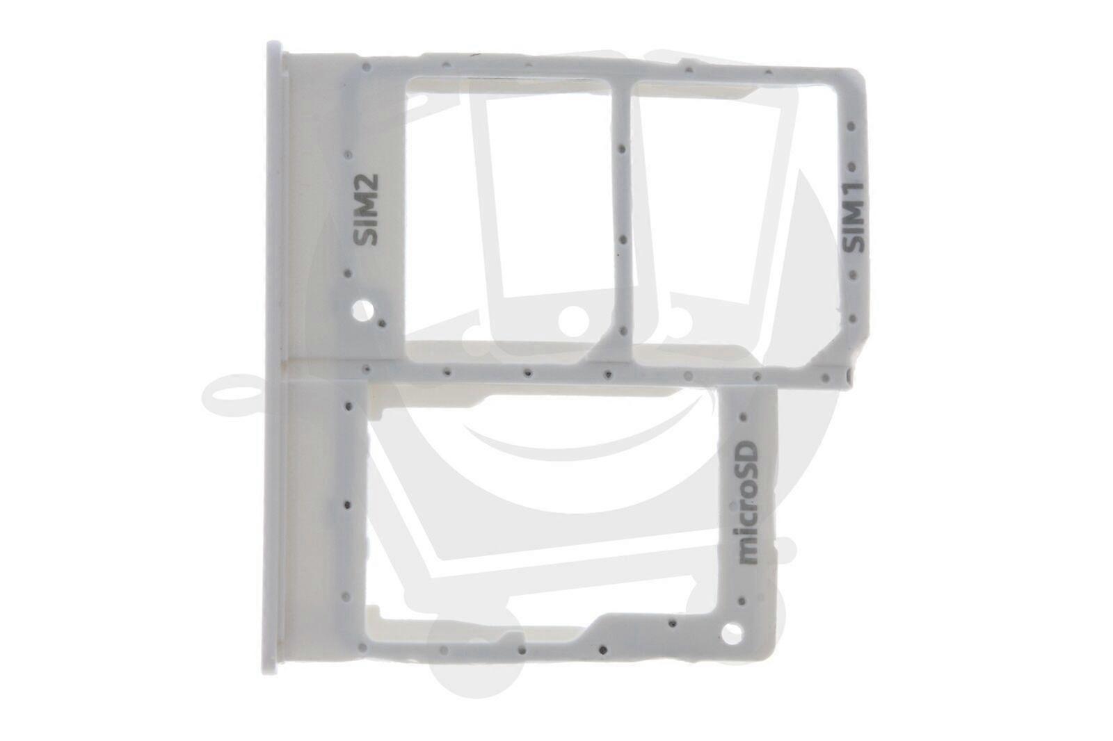 Sim Tray For Samsung A20F A205F in silver