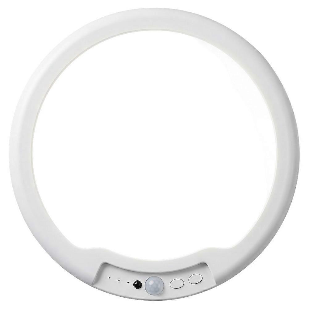 LED Motion Sensor Ceiling Light, USB Rechargeable Magnetic Mount 3 Color Temperature Night Light