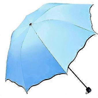 Sonnenschutz-Sonnenschirm für Damen mit 8 Streben, leichtem Design, ideal für Sonnenschutz und hohen Tragekomfort (DBIAO)