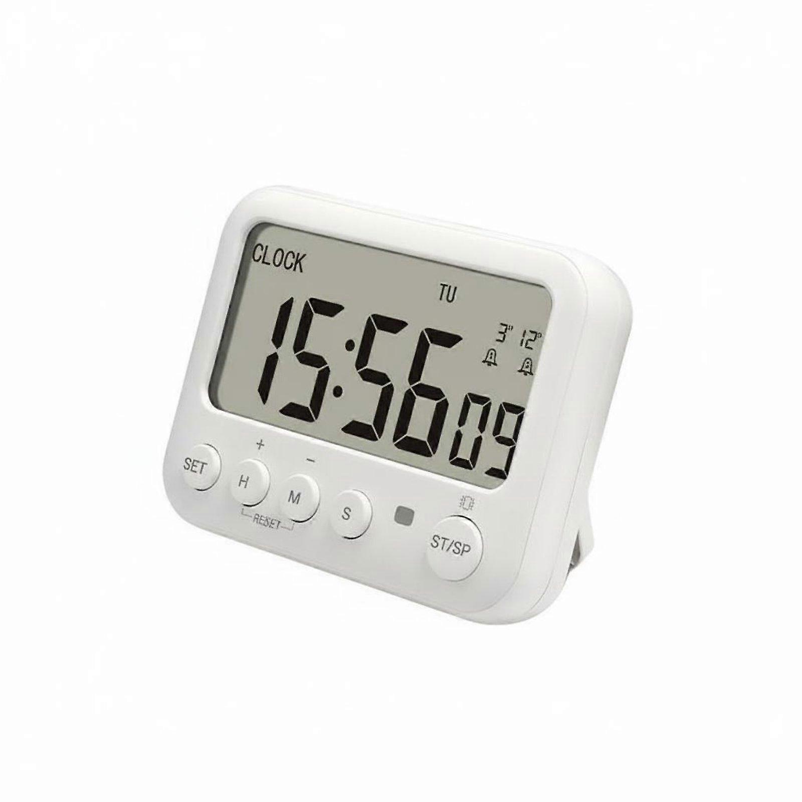 Multifunction Digital Timer Double Alarms Vibrating Alarm Clock Vibration